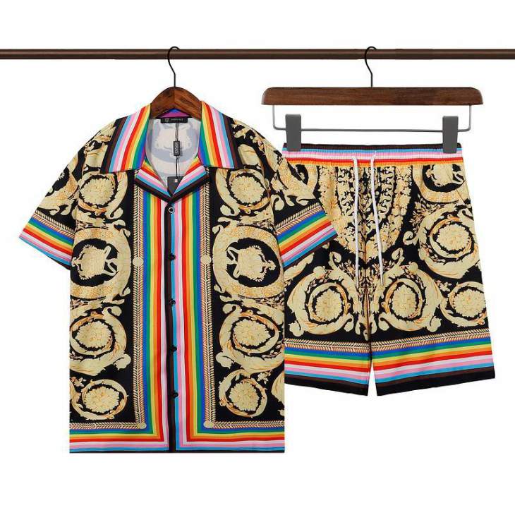 Picture of Versace Shirt Pant Suits _SKUVersaceM-3XLystrQ310K12124940